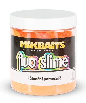 Mikbaits obaľovací dip fluo slime 100 g-polnočný pomaranč