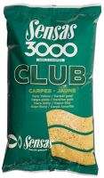 Sensas Kŕmenie 3000 Club 1 kg-Kapor Žltý
