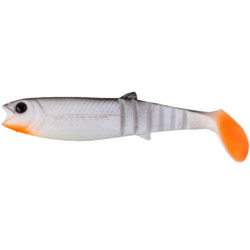 Savage Gear Gumová Nástraha Cannibal Shad White Black