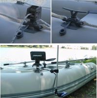 Sportex Nafukovací Čln SHELF 330F Lamelová Podlaha s Úchytmi FASTEN Šedý 2x Lavička (13)