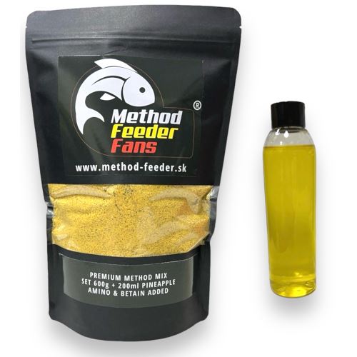 Method Feeder Fans Premium Method Mix Set 600 g + 200 ml Booster