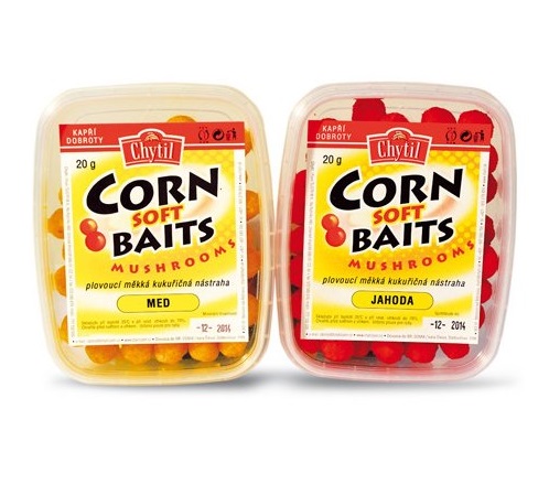 Chytil mekčená nástraha corn soft baits 20 g-halibut