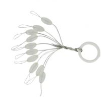 Black Cat silicon stopper číra 10ks