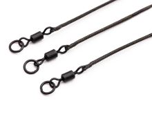 Korda Náväzce Kable Leadcore Leader Ring Swivel 50 cm