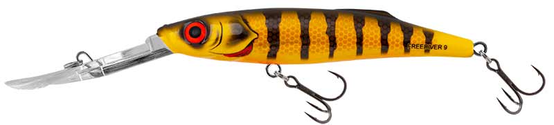 Salmo wobler freediver super deep runner natural perch - 12 cm 24 g