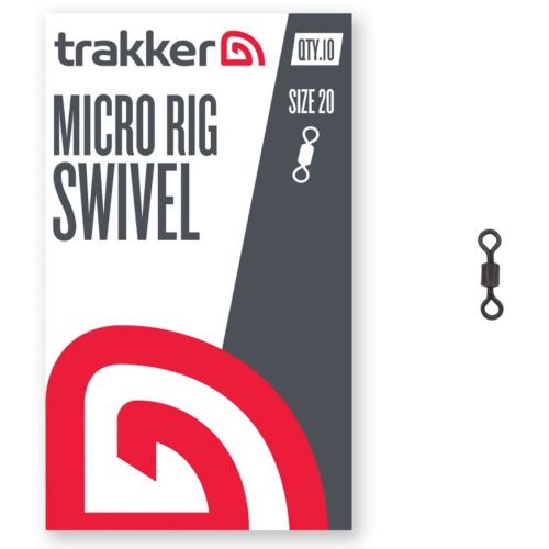 Trakker Obratlík Micro Rig Swivel Veľkosť 20 10 ks