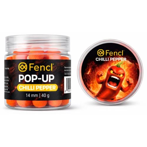 Fencl Plávajúce Boilie Pop Up Chilli Pepper 40 g 14 mm