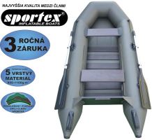 Sportex Nafukovací Čln SHELF 270 Lamelová Podlaha Zelený (1)