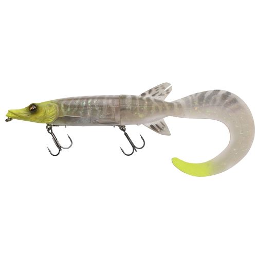 Savage Gear Gumová Nástraha 3D Hybrid Pike Slow Sinking White Pike