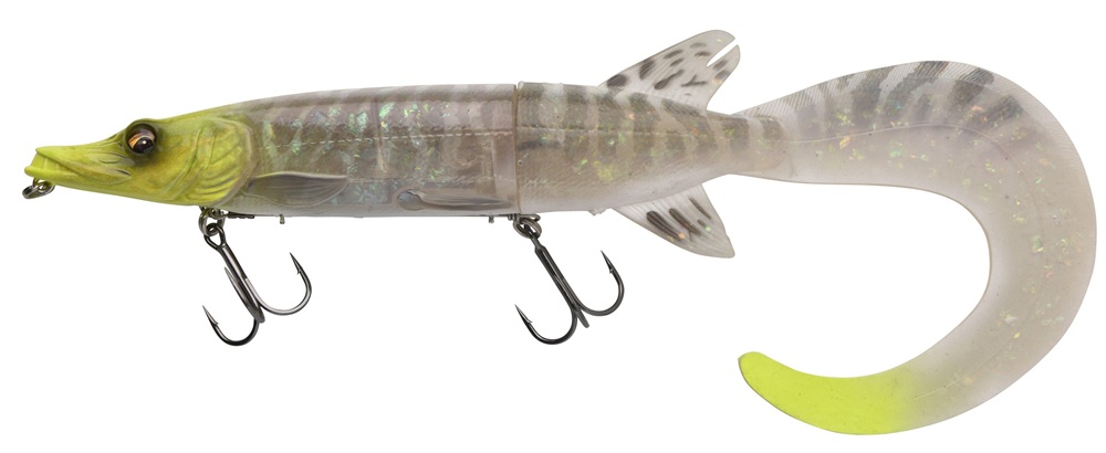 E-shop Savage gear gumová nástraha 3d hybrid pike slow sinking white pike - 25 cm 100 g