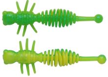 Berkley Gumová Nástraha Powerbait Power Larvae Spring Green Sunshine Yellow - 5,5 cm 10 ks