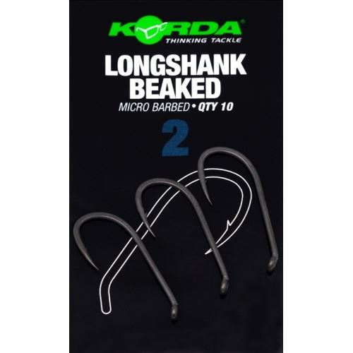 Korda Háčiky Longshank Beaked Barbed 10 ks