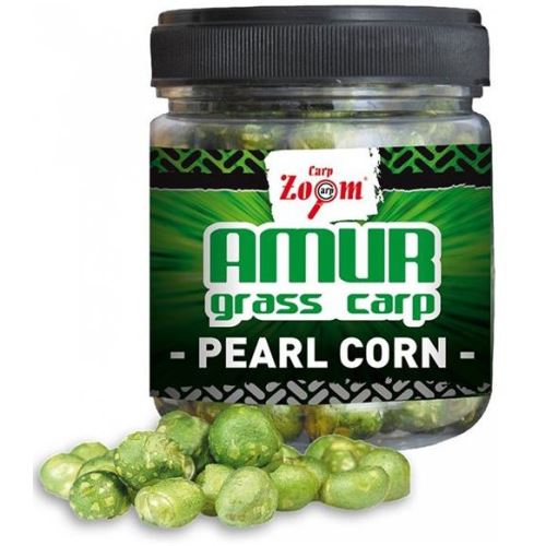 Carp Zoom Pufovaná Kukurica Amur Grass Carp Pearl Corn 17 g 185 ml