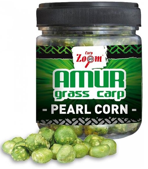 Carp zoom pufovaná kukurica amur grass carp pearl corn 17 g 185 ml