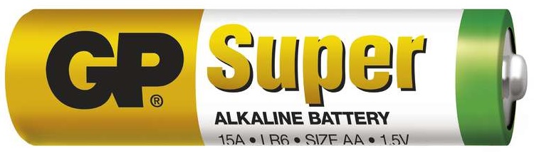 Gp batteries alkalická bateria gp super lr6 (aa) 4 ks