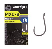 Matrix Háčiky MXC-6 Barbless Eyed 10 ks - Veľkosť 18