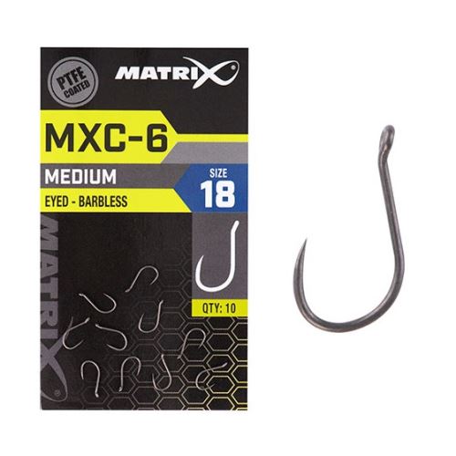 Matrix Háčiky MXC-6 Barbless Eyed 10 ks