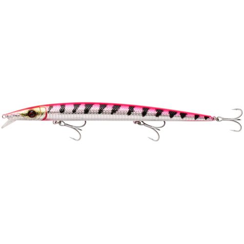 Savage Gear Wobler Barra Jerk Slow Sinking Pink Barracuda 21 cm 38 g