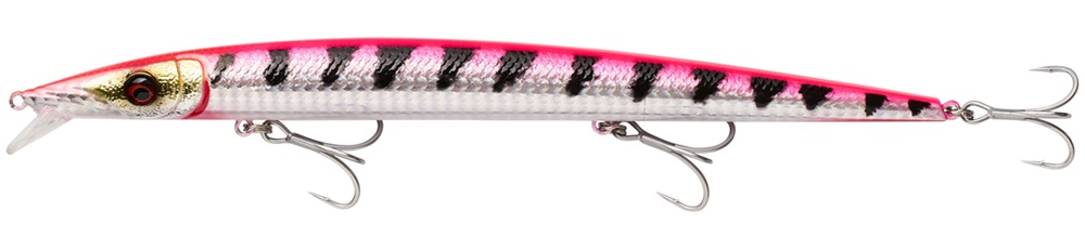 E-shop Savage gear wobler barra jerk sinking pink barracuda - 19 cm 29 g