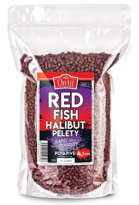 E-shop Chytil pelety red fish halibut 800 g - 6 mm