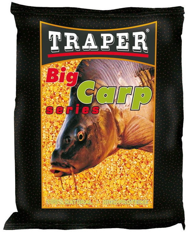 Traper krmítková zmes big carp med - 2,5 kg