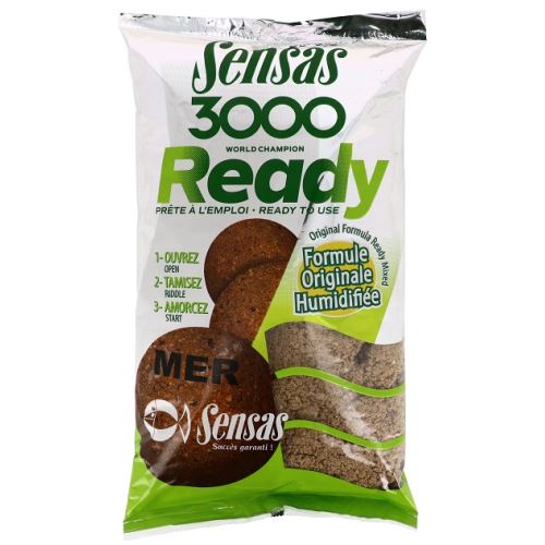 Sensas Kŕmenie 3000 Ready Mer (More) 1,25 kg