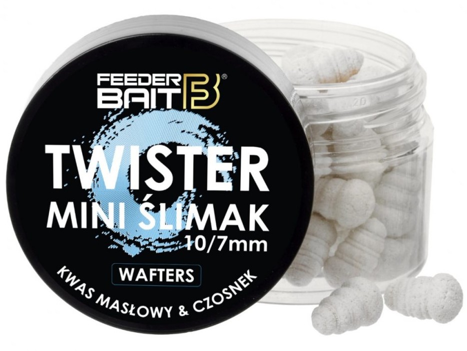 Feederbait twister mini šlimak wafters 11x8 mm 25 ml - cesnak butyric acid