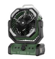 Holdcarp Ventilátor Rechargeable DoubleMotor WaterSpray Fan