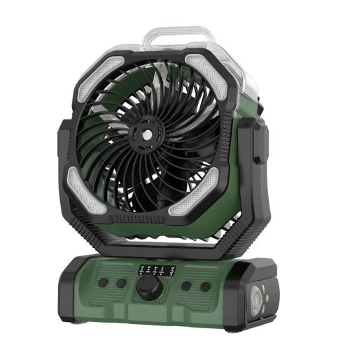 Holdcarp Ventilátor Rechargeable DoubleMotor WaterSpray Fan