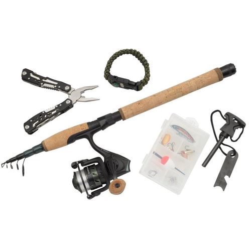 Abu Garcia Prút Set Diplomat Wilderness TE 70 L Survival Combo 2,13 m 2-10 g 6 Dielov