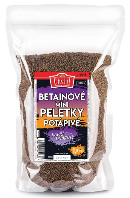 E-shop Chytil betainové mini peletky potápivé 800 g - 1,5 mm