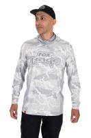 Fox Rage Tričko UV Hooded Light Camo Top (1)