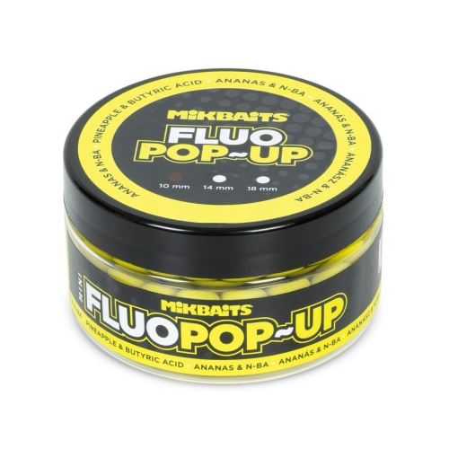 Mikbaits Mini Plávajúce Boilie Fluo 100 ml 10 mm