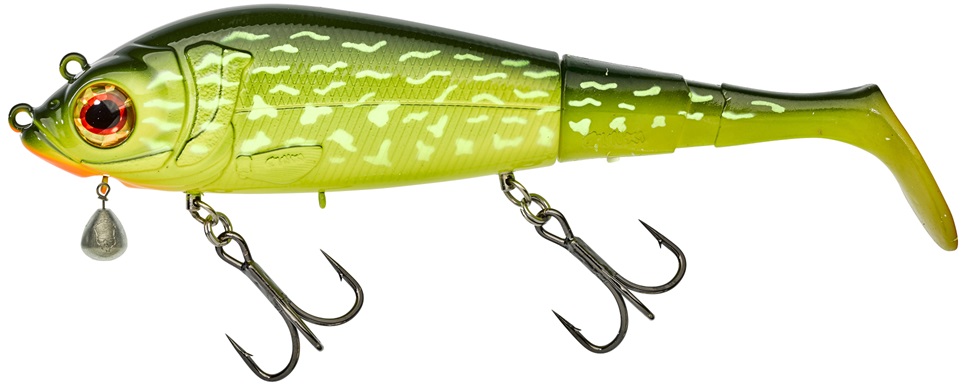 Gunki nástraha grouper s burning pike - 14 cm 34,2 g