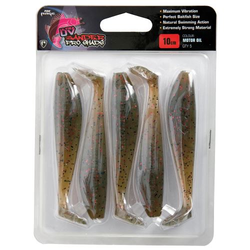 Fox Rage Gumová Nástraha Zander Pro Ultra UV Motor Oil