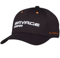 Savage Gear Šiltovka Sports Mesh Cap One Size Black INK (1)