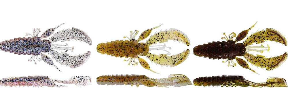 E-shop Westin gumová nástraha crecraw creaturebait clear water mix - 8,5 cm 7 g 5 ks