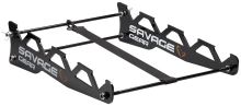 Savage Gear Držiak Belly Boat Rod Station Black 4 Rods