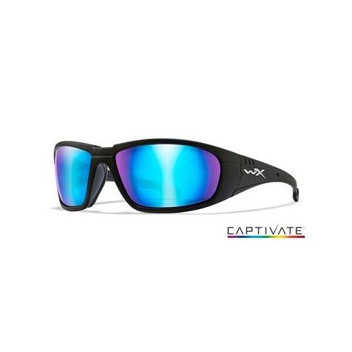 Wiley X Polarizačné Okuliare Boss Captivate Blue Mirror Matte Black Frame