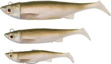 Savage Gear Gumová Nástraha 3D TPE Minnow Green Silver (1)