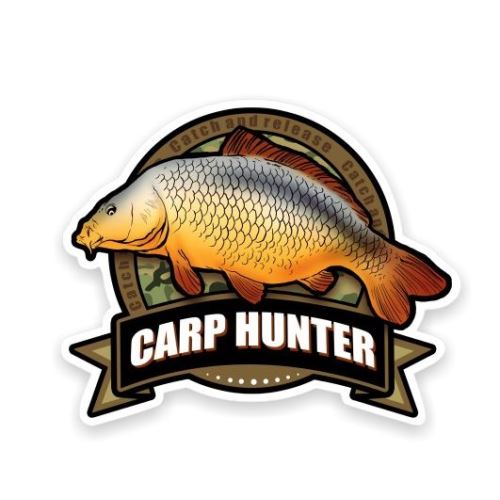 4ANGLERSDESIGN Samolepka 21 Carp Hunter