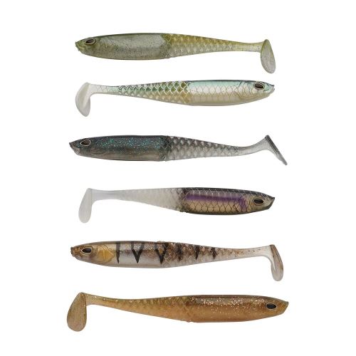 Berkley Sada Gumových Nástrah Powerbait Cullshad Slim Clear Water Mix
