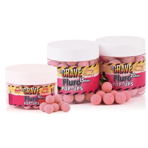 Dynamite baits Plávajúce boilie Pop-Ups Crave Pink Fluro