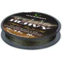 Gardner náväzcová šnúra Trickster Heavy 20 m-Nosnosť 20lb / Farba BROWN