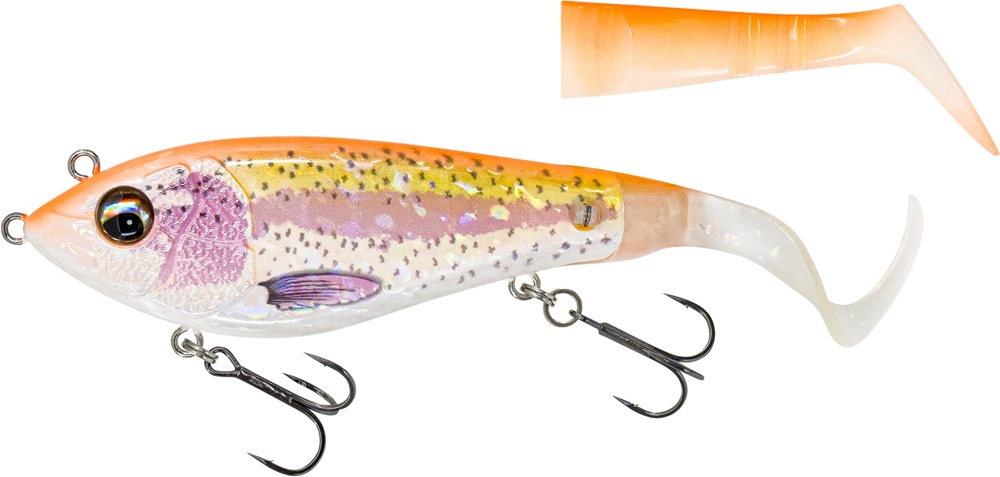 Savage gear nástraha deviator tail slow sinking albino trout - 16,5 cm 48 g