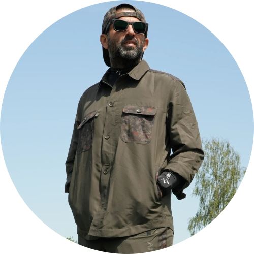 One More Cast Shacket PB Shirt