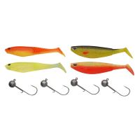 Berkley Súprava Nástrah a Jigových Hlavičiek Powerbait Zander Jig Pro Pack Dark Water 8 ks 10 + 12 cm 10 g Berkley Súprava Nástrah a Jigových Hlavičiek Powerbait Zander Jig Pro Pack Dark Water 8 ks 10 + 12 cm 10 g