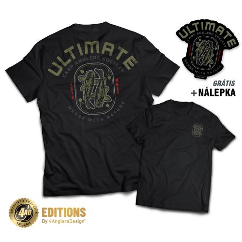 4ANGLERSDESIGN Tričko Ultimate