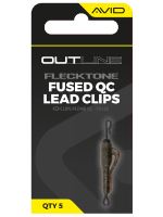 Avid Carp Montáž Outline FleckTone Fused Lead QC Clips