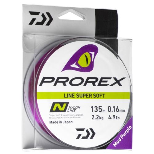 Daiwa Vlasec Prorex Super Soft Fialový 270 m